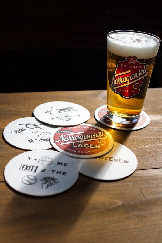 The Famous Rebus Coasters